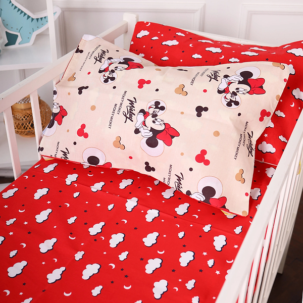 Фото - Комплект постільної білизни MirSon Бязь 20-0027 Mine mouse 175х210 (2200010266023)