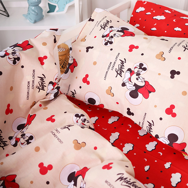Фото - Комплект постільної білизни MirSon Бязь 20-0027 Mine mouse 175х210 (2200010266023)
