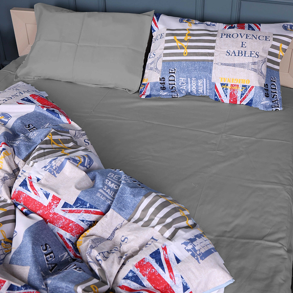 Фото - Комплект постільної білизни MirSon King Size 220х240 см 22-1382 English Style Сатин (2200010471847)