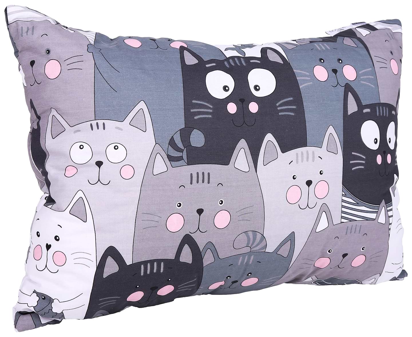 Подушка стандартная MirSon №0147 Сolor Fun Line 17-0543 Hendri Eco-Soft 50х70 см (2200010863888)