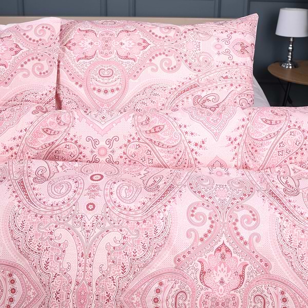 Фото - Комплект постельного белья MirSon 175х210 см 17-0770 Powder Paisley Ranforce Elite (2200011132303)