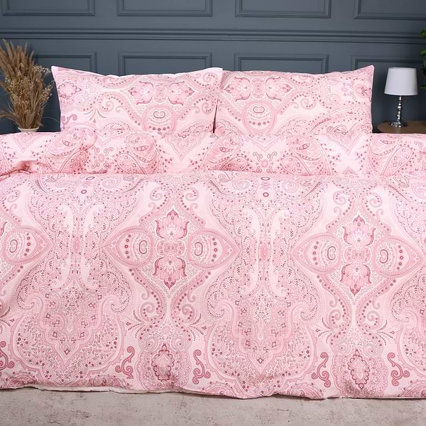 Фото - Комплект постельного белья MirSon 175х210 см 17-0770 Powder Paisley Ranforce Elite (2200011132303)