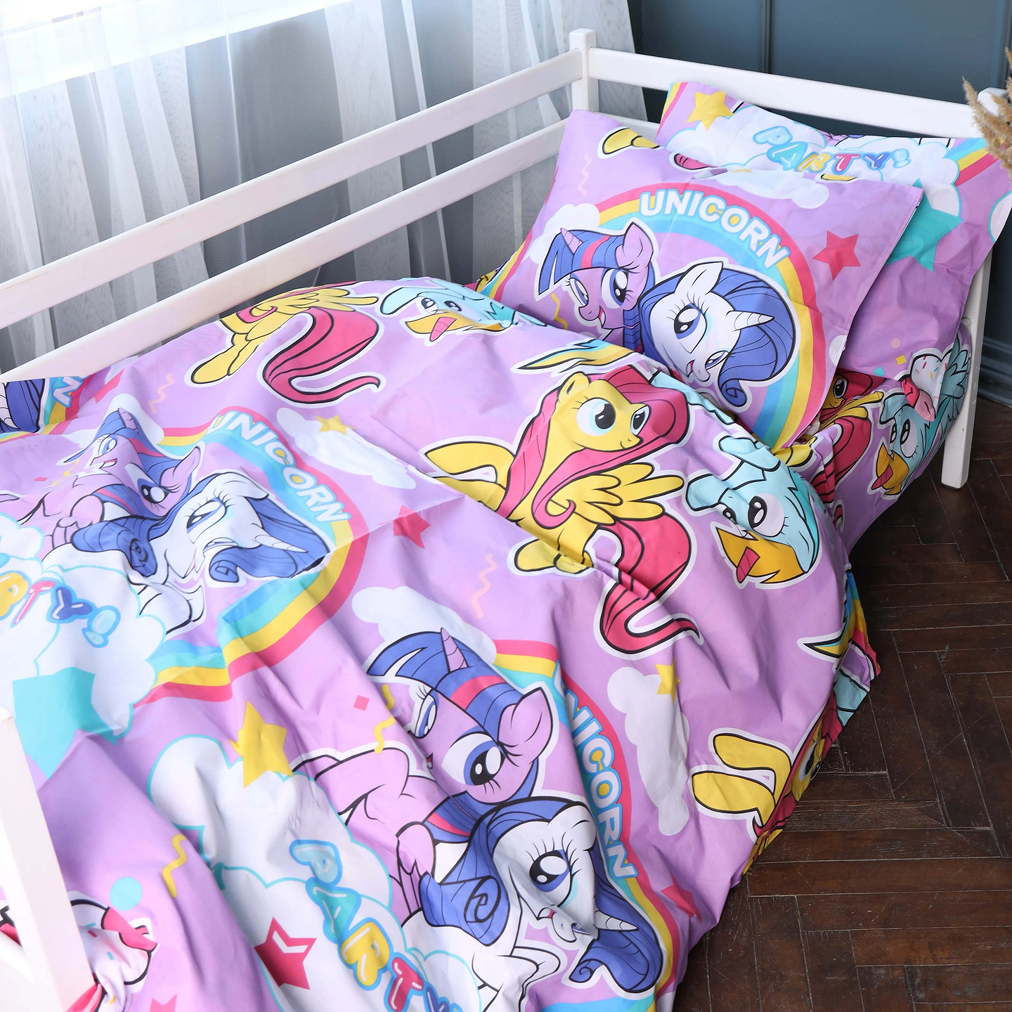 Комплект постільної білизни MirSon King Size 220x240 см 17-0793 My Little Pony Ranforce Elite (2200011427867)