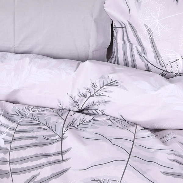 Фото - Комплект постельного белья MirSon King Size 220х240 см 17-0815 Silver Branches Ranforce Elite (2200011496771)