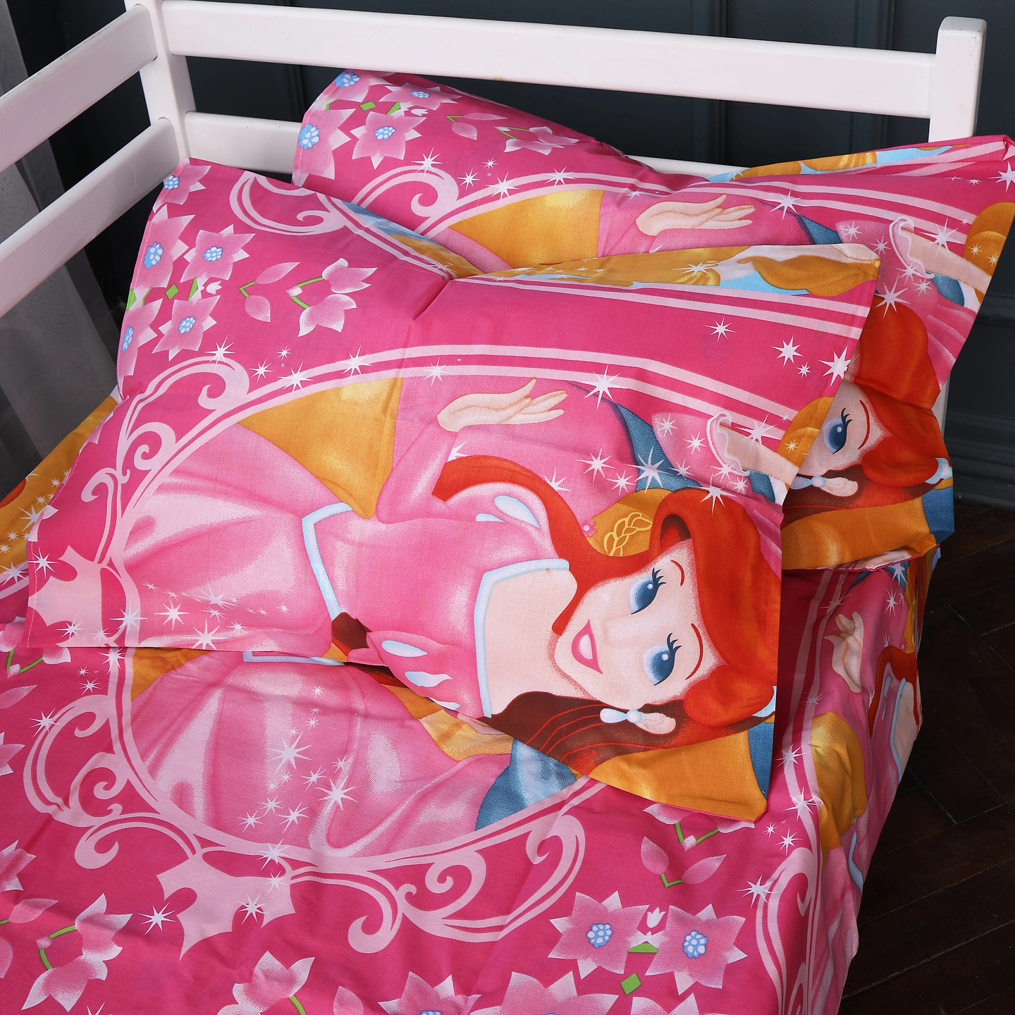 Комплект постельного белья MirSon Бязь Kids Time 17-0861 Magic Princess 175х210 см (2200011860855)