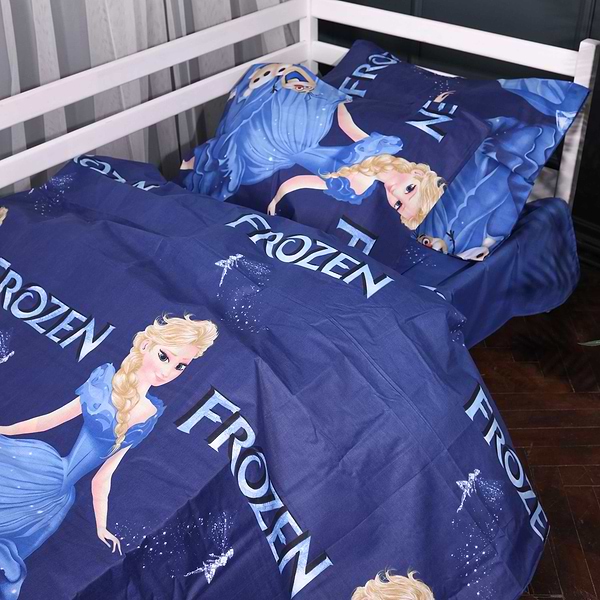 Фото - Комплект постільної білизни MirSon King Size 220х240 см Kids Time 17-0892 Frozen Magic Бязь (2200012390917)