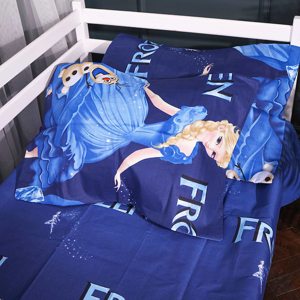 Фото - Комплект постільної білизни MirSon King Size 220х240 см Kids Time 17-0892 Frozen Magic Бязь (2200012390917)