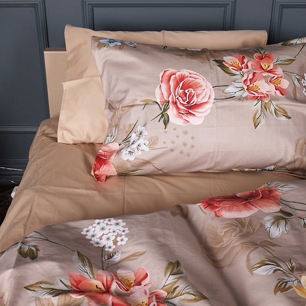 Фото - Комплект постельного белья MirSon 175х210 см 22-1443 Floral Olive Harmony (2200012406694)