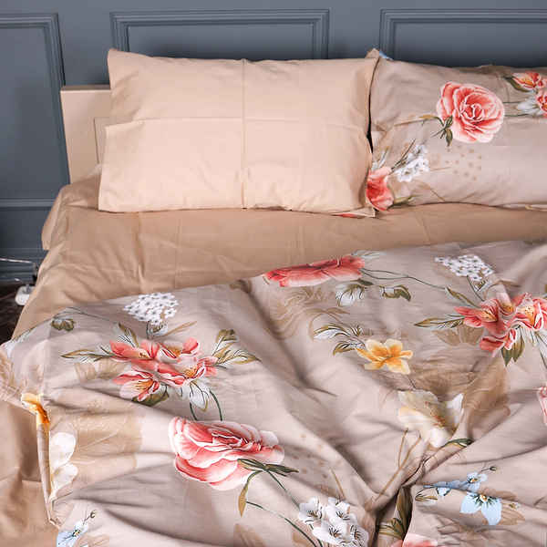 Фото - Комплект постельного белья MirSon 175х210 см 22-1443 Floral Olive Harmony (2200012406694)