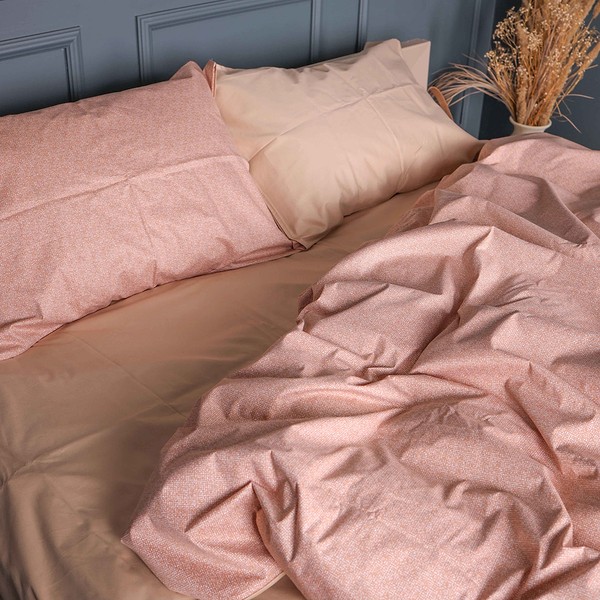 Фото - Комплект постельного белья MirSon 175х210 см 22-1444 Gentle Peach Glow (2200012406946)