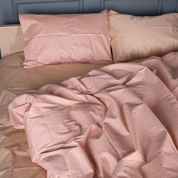 Фото - Комплект постельного белья MirSon 175х210 см 22-1444 Gentle Peach Glow (2200012406946)