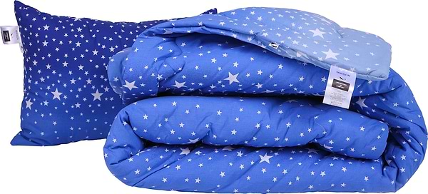 Фото - Ковдра літня полуторна MirSon антиалергенна №226 Сolor Fun Line 17-0432 Milky Way Eco-Soft 140х205 нав. 2 шт. (2200010854664)
