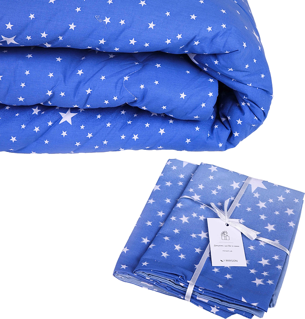 Фото - Одеяло зимнее полуторное MirSon Шелковая №249 Сolor Fun Line 17-0432 Milky Way Silk 140х205 см +нав 2 шт. (2200010860771)