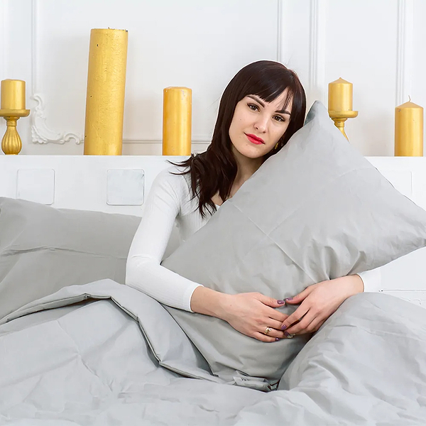 Фото - Ковдра літня полуторна MirSon №2388 Light Gray 155x215 (2200003032581)