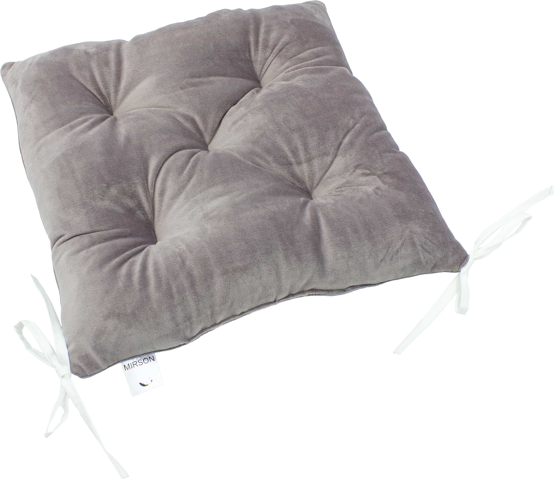 Подушка для стільця MirSon 28-0005 Ashen Velvet 50х50 см (2200006275770)