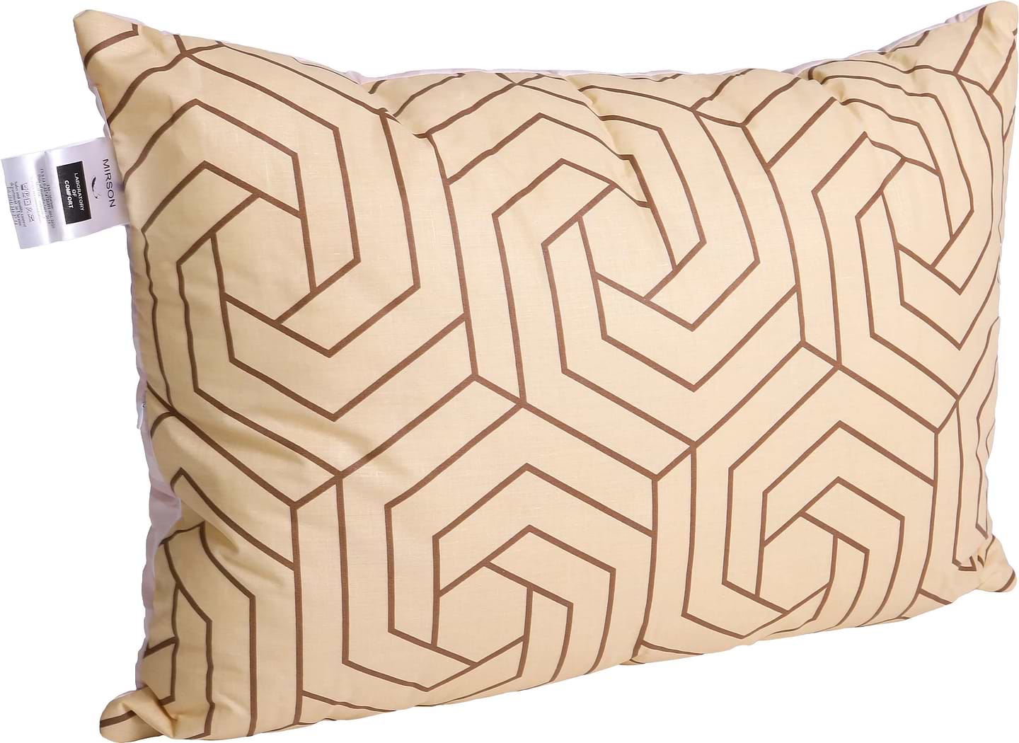 Подушка стандартная MirSon анталлергенная №4032 Сolor Fun Line Eco-Soft Geometry 50х70 см (3000001412540)