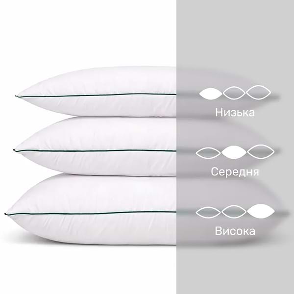 Фото - Подушка стандартная MirSon №1558 Eco Vital Tencel 50х70 см (2200005196083)