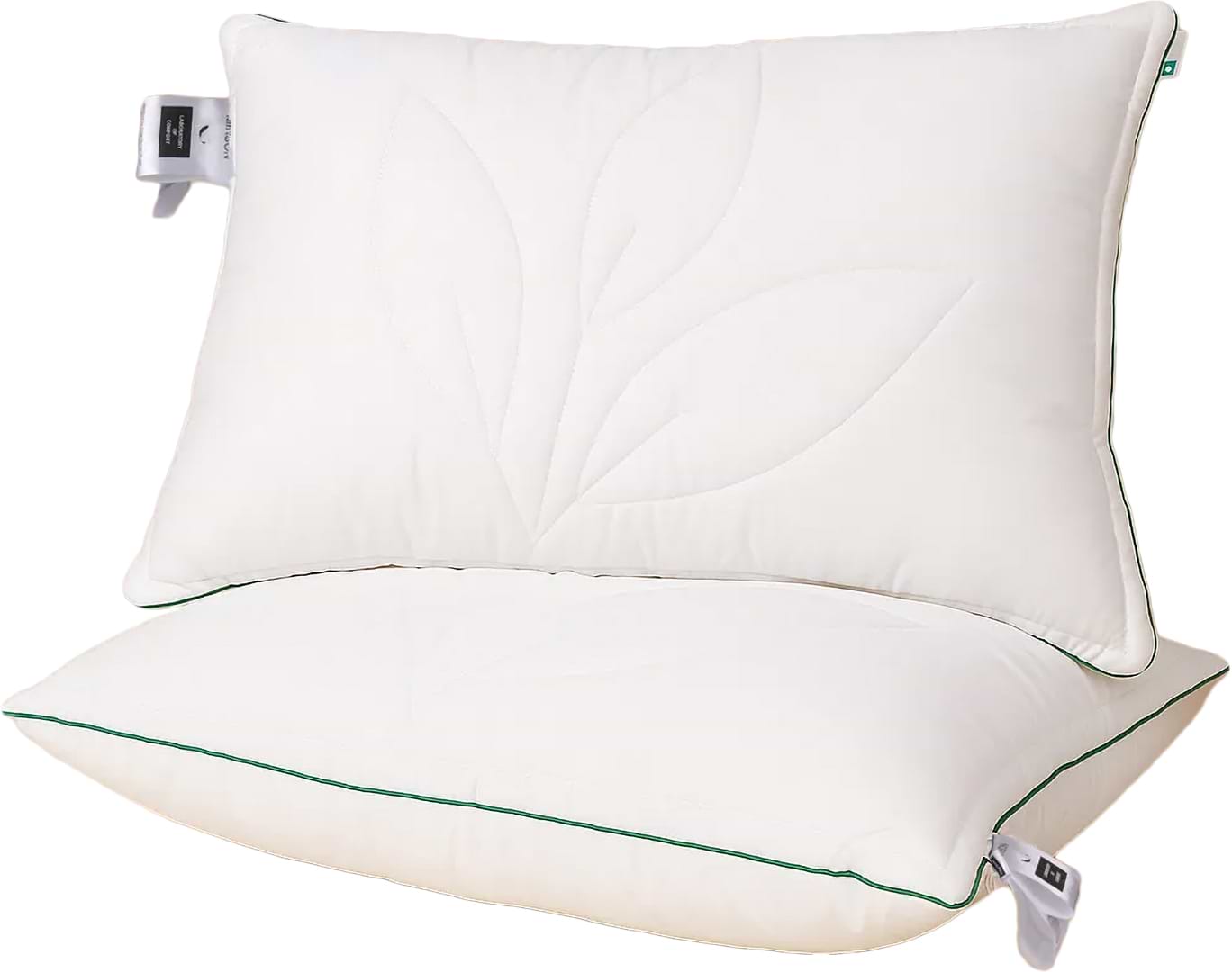 Подушка стандартна MirSon №513 Marzello Collection Eucalyptus м'яка 60x60 см (2200012229583)