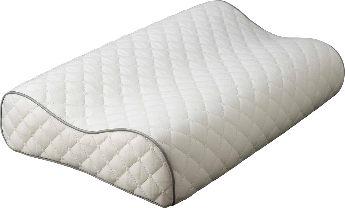 Подушка ортопедична MirSon №6020 Steep Line Silver 58х40х10.5 (2200003261226)