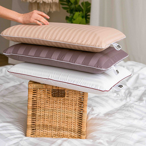 Фото - Подушка ортопедическая MirSon №6069 Noble stripe Blue sea WoMen 59х43х10 (2200003262230)