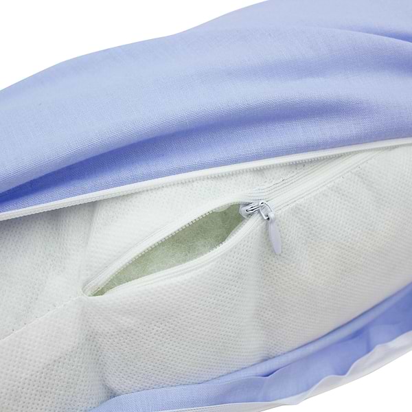 Фото - Подушка валик MirSon №8363 Naturale Line 12-4608 Lucretia BamBoo 15x50 см (2200006249580)