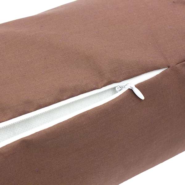 Фото - Подушка валик MirSon №8546 Naturale Line 19-1217 Chocolate Perla 100% Memory 70х16 см (2200006344087)