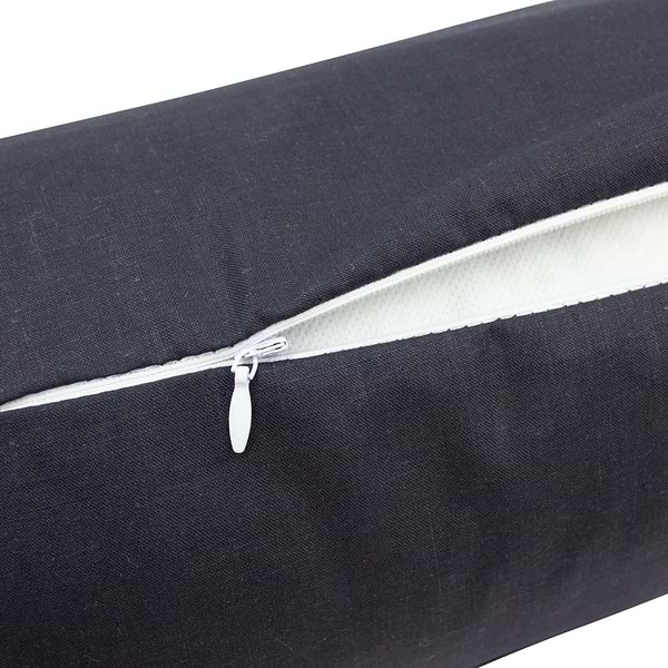 Фото - Подушка валик MirSon №8123 Naturale Line 16-9000 Black Stone EcoSilk 70х16 см (2200006248798)