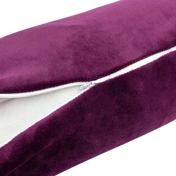 Фото - Подушка валик MirSon №8393 Velvet Line 28-0002 Excalibur BamBoo 15x50 см (2200006249887)