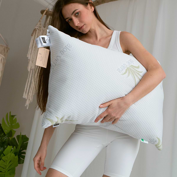 Фото - Подушка стандартна MirSon антиалергенна №734 Dorotea Eco-soft середня 50х70 см (2200001485372)