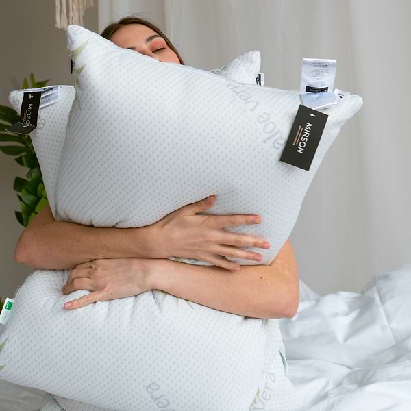 Фото - Подушка стандартна MirSon антиалергенна №734 Dorotea Eco-soft середня 50х70 см (2200001485372)