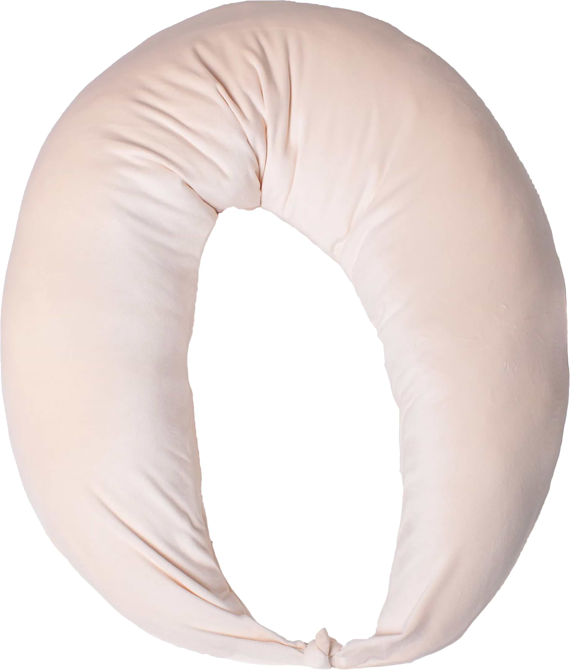 Подушка для годування MirSon №8302 Velvet Line 28-0004 Cream Велюр 30х170х20 см (2200006200277)