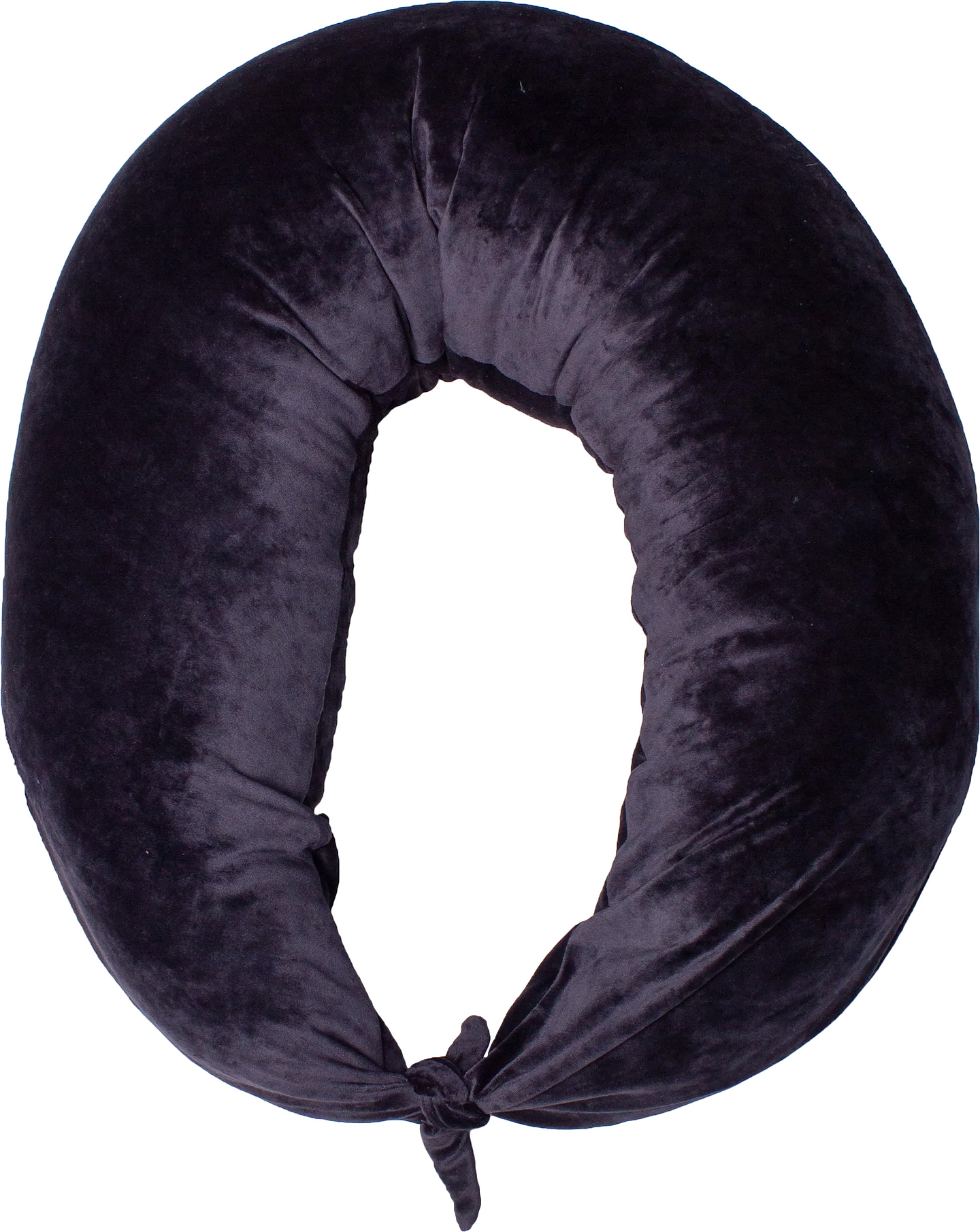 Подушка для годування MirSon №8305 Velvet Line 28-0007 Black Велюр 30х170х20 см (2200006200307)