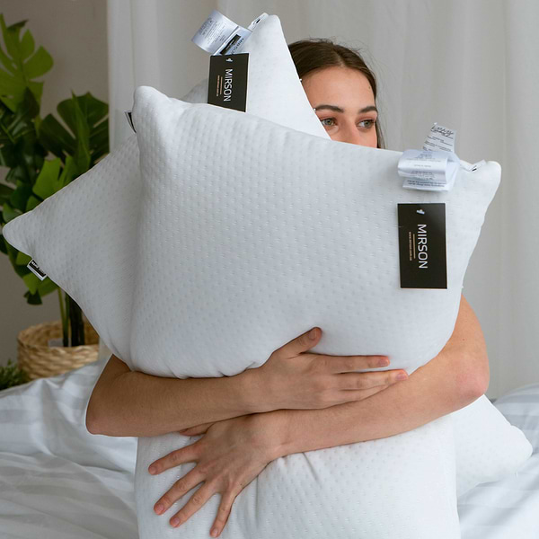 Фото - Подушка стандартна MirSon антиалергенна №748 Julia Tencel м'яка 40х60 см (2200001484993)