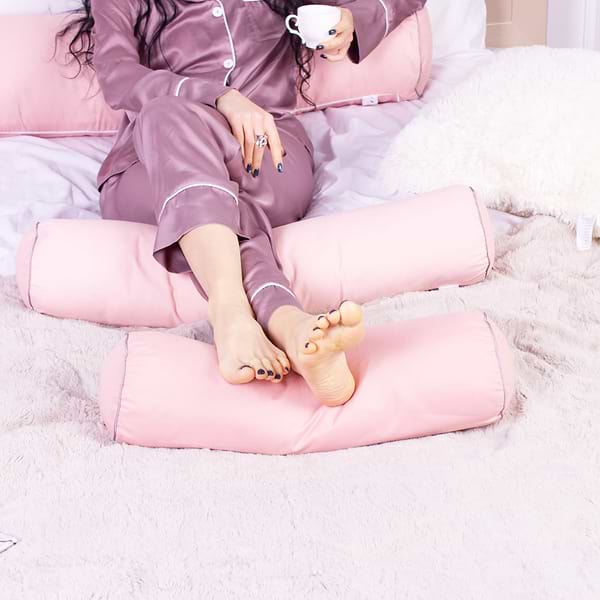 Фото - Подушка валик MirSon №8345 Eco Line Coral BamBoo 60х20 см (2200006250579)