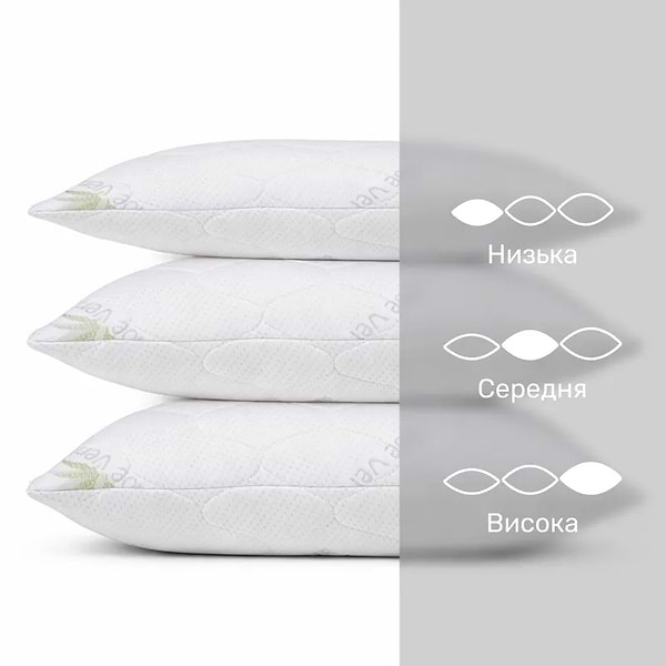 Фото - Подушка стандартная MirSon №807 Alberto EcoSilk Hand made 50х70 см (2200003037241)