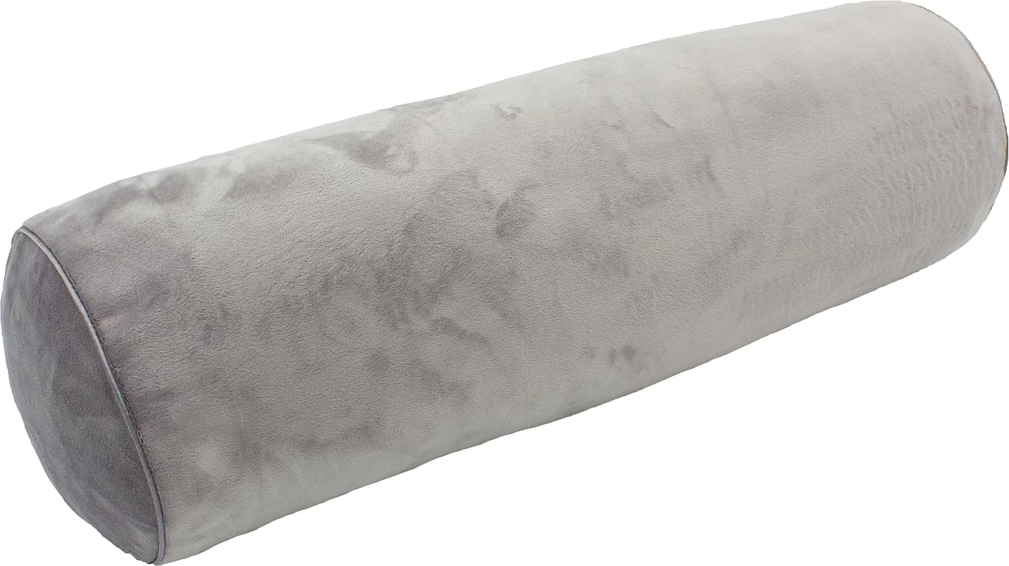 Подушка валик MirSon №8396 Velvet Line 28-0005 Ashen Tencel 100х16 см (2200006253655)