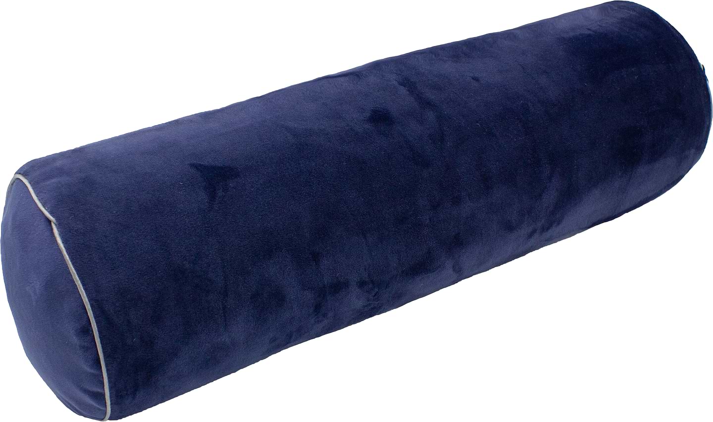 Подушка валик MirSon №8398 Velvet Line 28-0006 Navy blue Tencel 70х20 см (2200006253761)