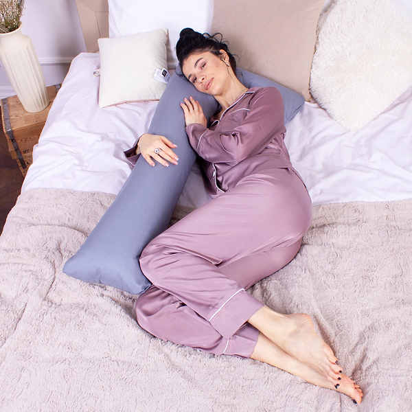 Фото - Подушка для майбутніх мам MirSon №8413 Ranforce Elite 16-5803 Geronimo Г-подібна (2200006274315)