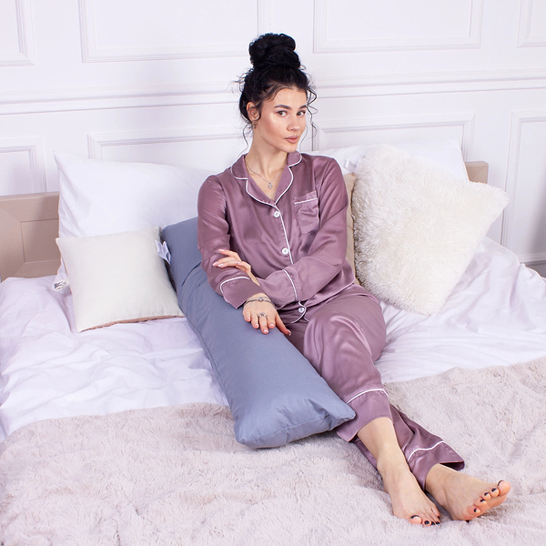 Фото - Подушка для майбутніх мам MirSon №8413 Ranforce Elite 16-5803 Geronimo Г-подібна (2200006274315)