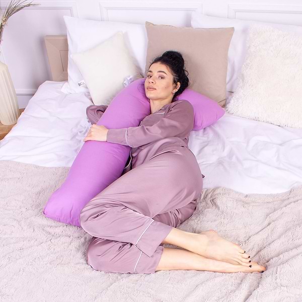 Фото - Подушка для майбутніх мам MirSon №8422 Ranforce Elite 16-3310 Bernarda Г-подібна (2200006274407)