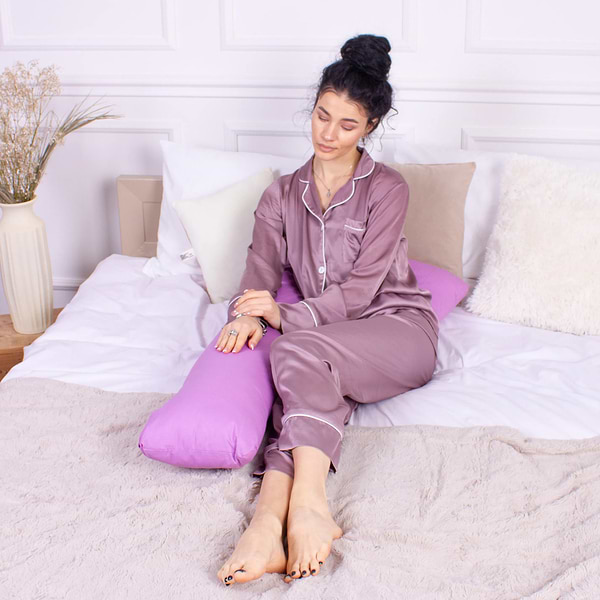 Фото - Подушка для майбутніх мам MirSon №8422 Ranforce Elite 16-3310 Bernarda Г-подібна (2200006274407)