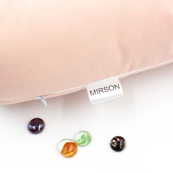 Фото - Подушка валик MirSon №8538 Naturale Line 14-1312 Domiano 100% Memory 100х20 см (2200006343639)