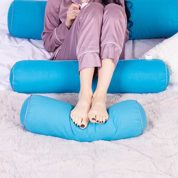 Фото - Подушка валик MirSon №8374 Naturale Line 17-4735 Caterina Tencel 15x50 см (2200006249696)