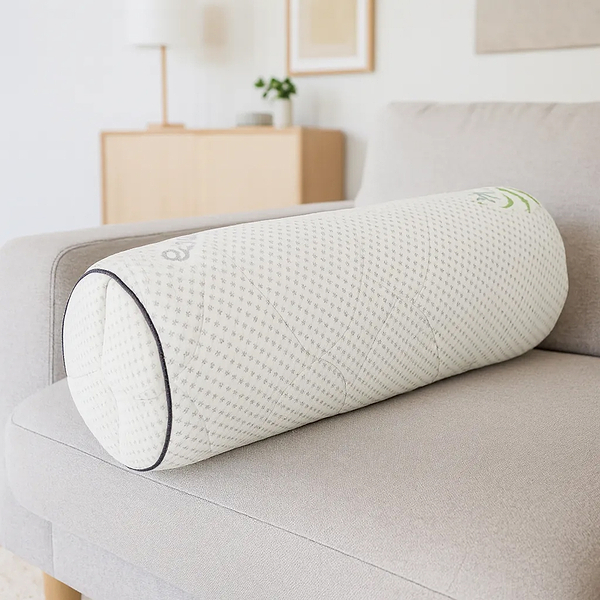 Фото - Подушка валик MirSon №8601 Dorotea Пена Memory Антиаллергенная 50х20 см (2200011981567)