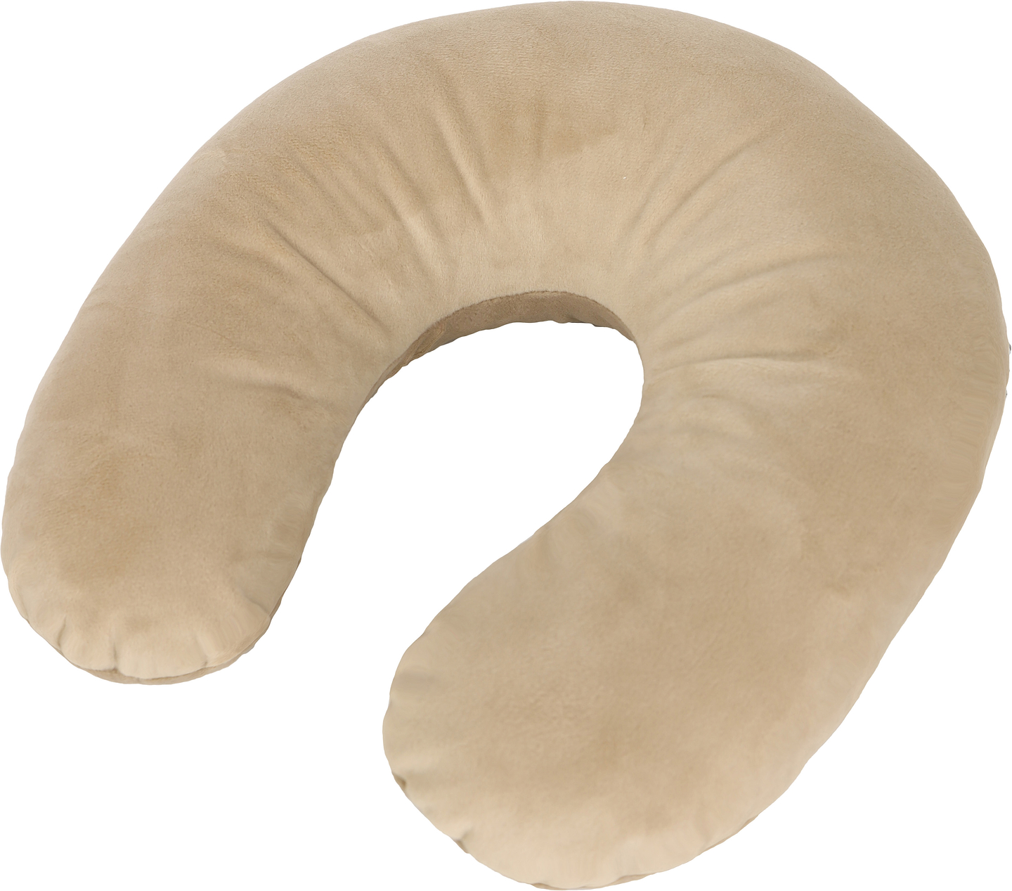 Подушка дорожня MirSon №8803 Velvet Line 28-0004 Cream Полістирол (2200006348887)