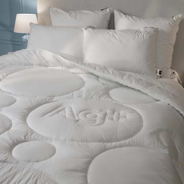 Фото - Одеяло летнее полуторное MirSon EcoSilk №1300 Bianco 140x205 см (2200001527805)