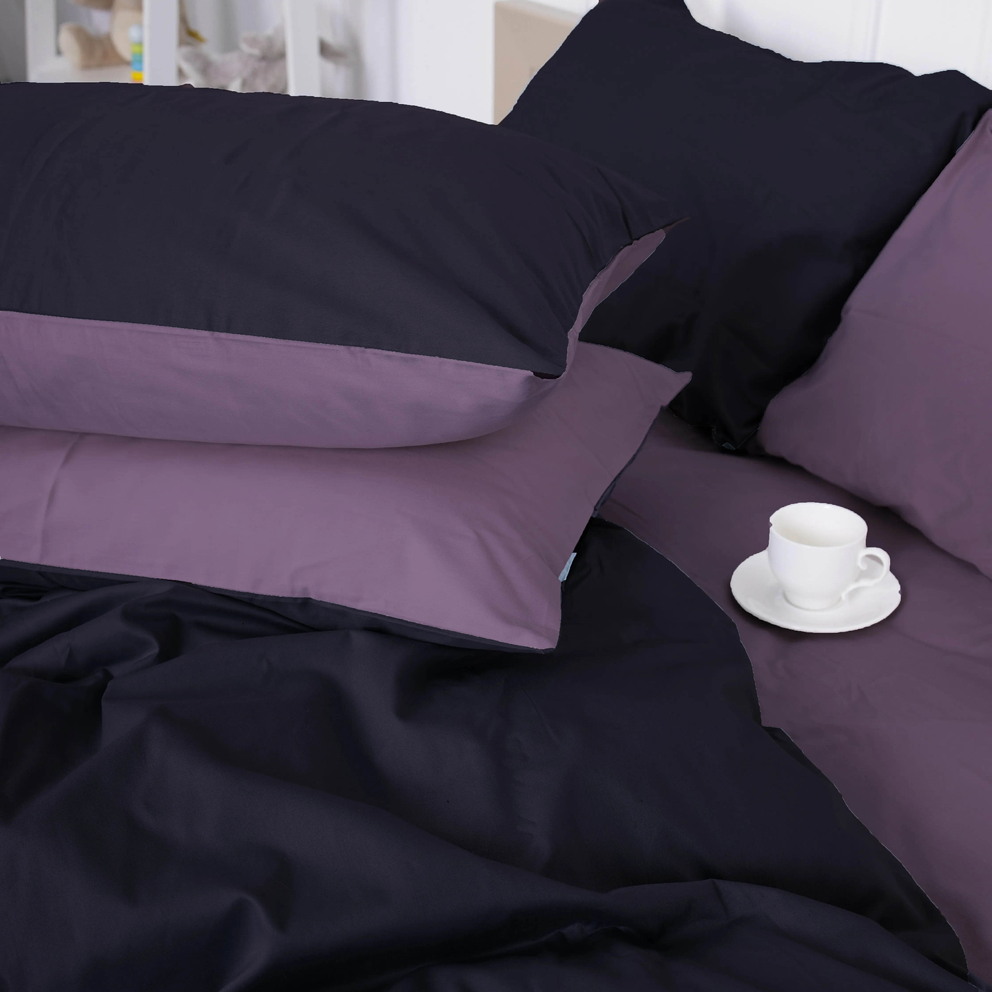 Комплект постільної білизни MirSon Black Diamond 0240+0055 143х210 (2200000689238)