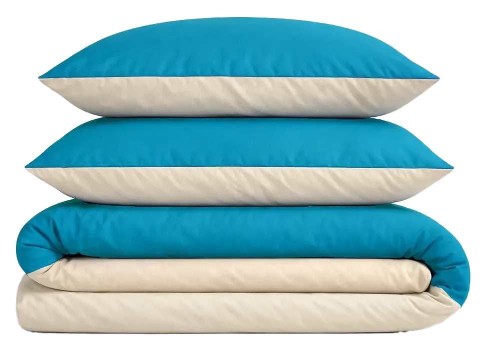 Фото - Комплект постельного белья MirSon Бязь Camillo (12-0712 + 17-4735) 200х220 (2200000800169)