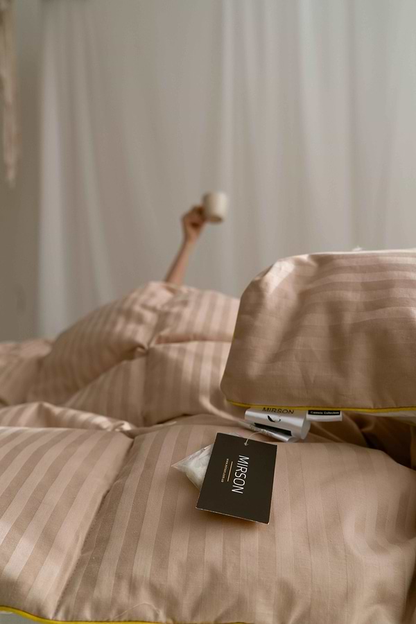 Фото - Одеяло зимнее двуспальное евро MirSon пуховое Carmela 035 200x220 см (2200000003720)