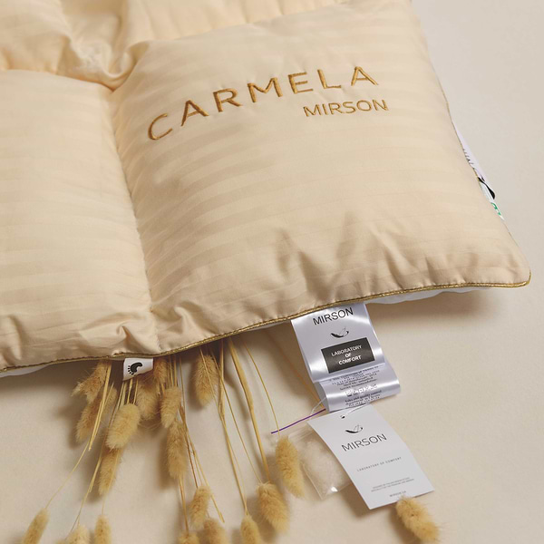 Фото - Одеяло зимнее двуспальное евро MirSon пуховое Carmela 035 200x220 см (2200000003720)